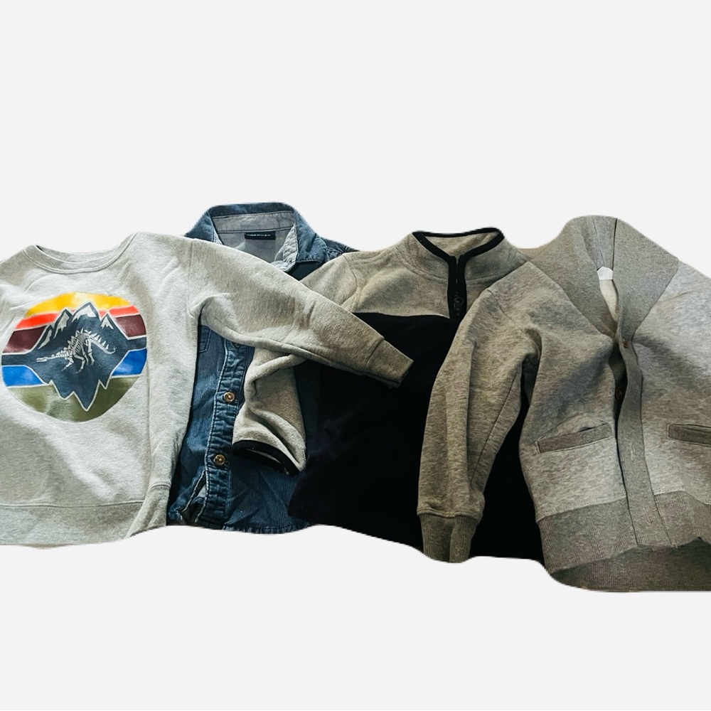 Colorful Mountain Graphic Sweatshirt